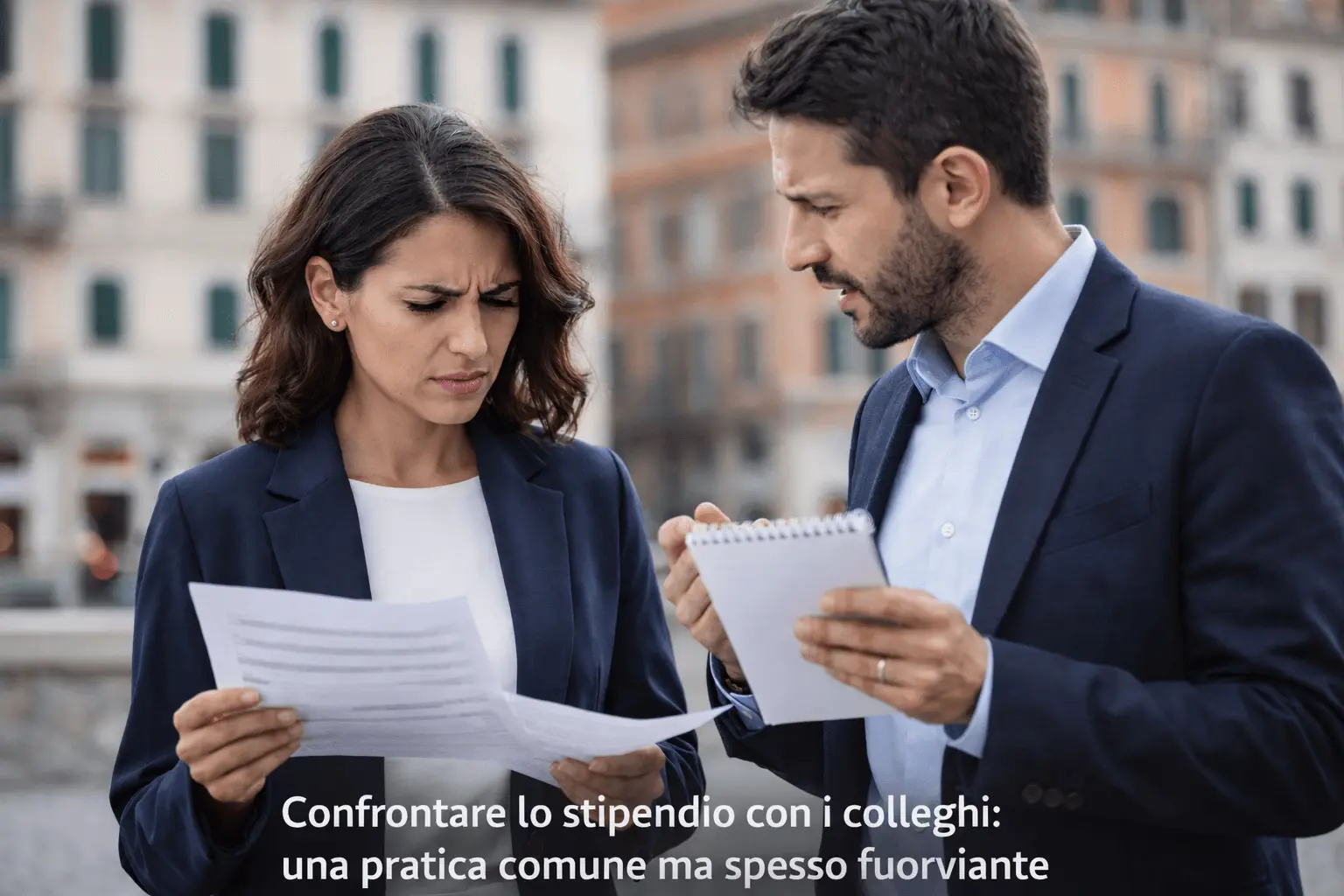 confronto stipendio colleghi