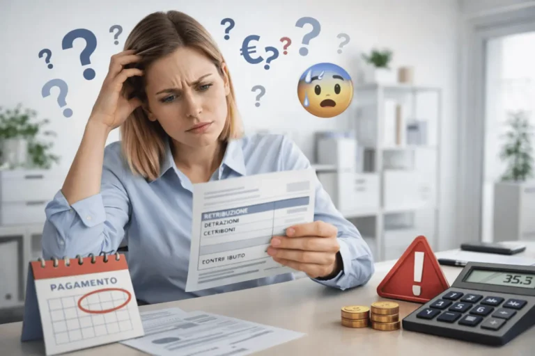 busta paga incomprensibile